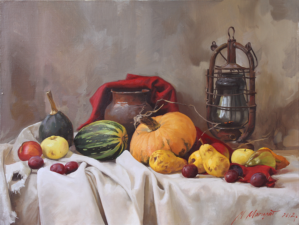 «Лампа з дитинства». 2012. Полотно, олія